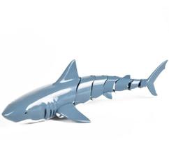 Barco Tubarão Controle Remoto Subaquático Lancha - Bz Toys