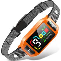 Bark Collar GUIFAG AI Dual-Detection 4 modos de treinamento laranja Bark Collar GUIFAG AI Dual-Detection 4 modos de treinamento laranja