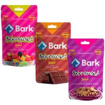 Bark Kit Snacks Petiscos Sobremesa Cães Cachorros - 3 X 60g