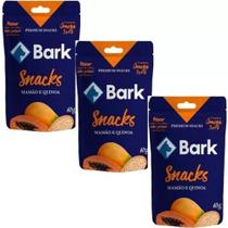 Bark Snacks Mamão E Quinoa Para Cães 3 Pacotes