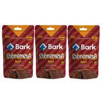 Bark Sobremesa Petisco Bifinho Para Cão Chocolate 60g KITX3