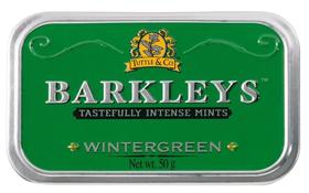 Barkleys Wintergreen - Pastilhas Sabor Menta Refrescante 50g