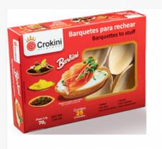Barquete c/40 x 110g - crokini