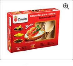 Barquete Tradicional Com 25un De 70g