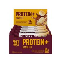 Barra 16g Protein+ Zero Açúcar Banana Brasil Banoffee contendo 9 unidades de 50g cada