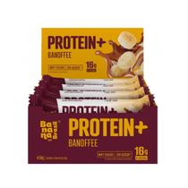 Barra 16g Protein+ Zero Açúcar Banana Brasil Banoffee contendo 9 unidades de 50g cada