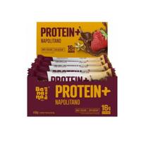 Barra 16g Protein+ Zero Açúcar Banana Brasil Napolitano contendo 9 unidades de 50g cada