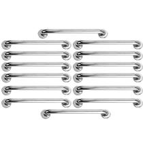 Barra Alça Apoio 50Cm Aço Inox Kit 14 Uni Banheiro Corredor Corrimao Escada Idoso Gestante PCD Acessibilidade Barra Alça Apoio 50Cm Aço Inox Kit 14 Uni Banheiro Corredor Corrimao Escada Idoso Gestante PCD Acessibilidade
