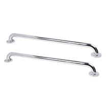 Barra Alça Apoio 60cm Aço Inox Kit 2 Uni PCD Acessibilidade Cadeirante Idoso Gestante Suporte Evita Queda Anti Acidente Segurança Banheiro Box Corredo Barra Alça Apoio 60cm Aço Inox Kit 2 Uni PCD Acessibilidade Cadeirante Idoso Gestante Suporte Evita Queda Anti Acidente Segurança Banheiro Box Corredo