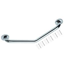 Barra Alça Apoio Angular 25X25cm Banheiro Box Acessibilidade Idoso Criança Suporte Anti Queda Evita Acidentes Segurança Barra Alça Apoio Angular 25X25cm Banheiro Box Acessibilidade Idoso Criança Suporte Anti Queda Evita Acidentes Segurança