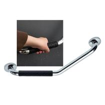 Barra Alça Apoio Angular 25X25cm Inox Antiderrapante Pcd Idoso Gestante Criança Anti Queda Acidentes Segurança Barra Alça Apoio Angular 25X25cm Inox Antiderrapante Pcd Idoso Gestante Criança Anti Queda Acidentes Segurança