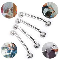 Barra Alça Apoio Corrimão Banheiro Inox 40cm Top Alta Qualidade Inox 4 PCS + Nfe Barra Alça Apoio Corrimão Banheiro Inox 40cm Top Alta Qualidade Inox 4 PCS + Nfe