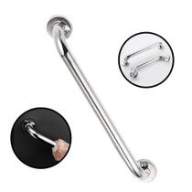 Barra Alça Apoio Corrimão Banheiro Inox 40cm Top Alta Qualidade Inox Segurança Para Família com Nfe