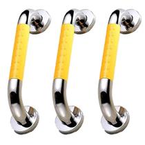Barra Alca de Apoio 40cm Kit 3 Uni Suporte Inox Antiderrapante Box Banheiro Idoso Gestante Acessibilidade PCD Barra Alca de Apoio 40cm Kit 3 Uni Suporte Inox Antiderrapante Box Banheiro Idoso Gestante Acessibilidade PCD