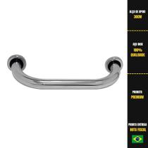 Barra Alça de Apoio de 30CM Em Alumínio para Idosos Deficientes Banheiros com Acessibilidade