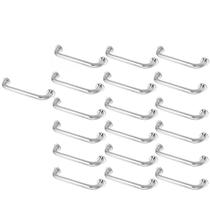 Barra Alça De Apoio Kit 19 Uni Aço Inox 30cm Acessibilidade Cadeirante Gestante Idoso Segurança Anti Queda Barra Alça De Apoio Kit 19 Uni Aço Inox 30cm Acessibilidade Cadeirante Gestante Idoso Segurança Anti Queda