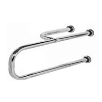 Barra Alça De Apoio Para Vaso Sanitário 60x15cm Lado Direito Com Reforço Barra Alça De Apoio Para Vaso Sanitário 60x15cm Lado Direito Com Reforço