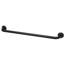Barra Alça De Apoio Preto Banheiro Idoso Deficiente 40Cm