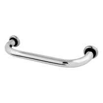 Barra Alça De Apoio Suporte 30cm Parede Banheiro Idoso Cor Prateado