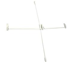 Barra anti panico dupla certificada - com fechadura