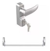 Barra Anti Panico Porta 1 Folha C/ Fechadura Lado De Fora - soprano Barra Anti Panico Porta 1 Folha C/ Fechadura Lado De Fora - soprano