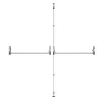 Barra Antipânico 3 Pontos de Fixação Push Para Porta Dupla 1900 Prata Soprano