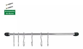 Barra aramada com 6 gan. branc