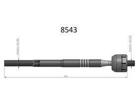 Barra Axial C3 Ds3 208 Bortec