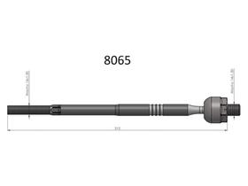 Barra Axial Corolla 1992 A 2002 Rav4 Bortec