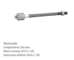 Barra Axial de Direção C3 DS3 2013 em diante direção elétrica Bortec BA 8543