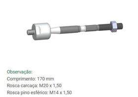 Barra Axial de Direção Civic IX 9 Geração 2012 em diante Bortec BA 8537