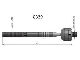 Barra Axial Frontier Sel Bortec