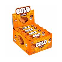 Barra BOLD Crunch 12un Caramelo e Chocolate Proteína 15g Caixa