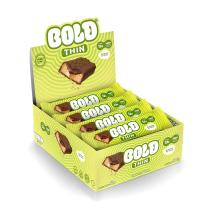 Barra BOLD Thin Bombom de Coco 12un Caixa Proteína 12g Sabor Leve