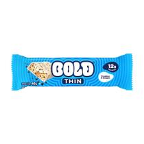 Barra Bold Thin Cookies e Cream 40g