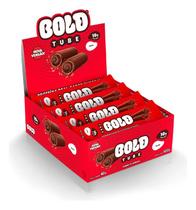 Barra BOLD Tube Avelã Caixa 12un Proteína 10g Recheio Cremoso