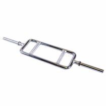 Barra CAP Barbell 86 cm para Tríceps em Aço Maciço Cromado Barra CAP Barbell 86 cm para Tríceps em Aço Maciço Cromado