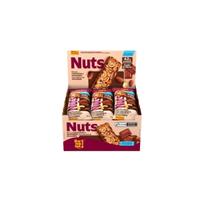 Barra Castanhas E Chocolate 25g Nutsbar Banana Brasil 12un