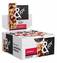 Barra cereal mixed nuts &joy agtal cranberry caixa 12 x 30g - ENOVA