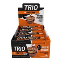 Barra cereal trio+protein crisp pasta de amendoim 12x40g