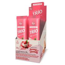 Barra Cereal Trio Sobremesa Morango e Chantilly 18g - Embalagem com 12 Unidades