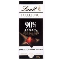 Barra Chocolate 90% Cacau Lindt Excellence 100G Barra Chocolate 90% Cacau Lindt Excellence 100G