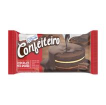 barra chocolate Confeiteiro Meio Amargo 1,01Kg ROMA