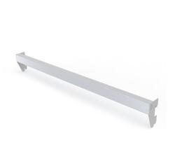 Barra Closet Modular Tubo 20X30 60 cm Branco Barra Closet Modular Tubo 20X30 60 cm Branco