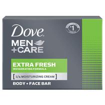 Barra corporal e facial DOVE MEN + CARE Extra Fresh 90g 48 peças
