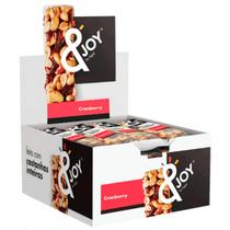 Barra Cranberry display 12uni de 30g - &Joy Barra Cranberry display 12uni de 30g - &Joy