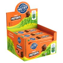 Barra Crispy Protein 9g Chocolate Ao Leite Nutry Com 12Un De 30g
