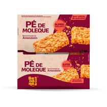 Barra Crocante de Amendoim Pé de Moleque 16un de 20g- Banana Brasil
