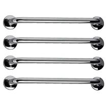 Barra de Apoio 40cm Alça Inox Kit 4 Unidades Idoso Deficiente Acessibilidade Cadeirante Banheiro Box Casa Apartamento Escada Corrimao Suporte Seguranç Barra de Apoio 40cm Alça Inox Kit 4 Unidades Idoso Deficiente Acessibilidade Cadeirante Banheiro Box Casa Apartamento Escada Corrimao Suporte Seguranç