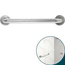 Barra De Apoio 40cm Inox 304 Polido Alça De Segurança Corrimão Acessibilidade Para Idoso Deficiente Cadeirante Pcd Suporte De Parede Banheiro Barra De Apoio 40cm Inox 304 Polido Alça De Segurança Corrimão Acessibilidade Para Idoso Deficiente Cadeirante Pcd Suporte De Parede Banheiro